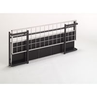 テラモト　折りたたみ式傘立E型　60本用　幅1233×奥行366×高さ500mm 1台