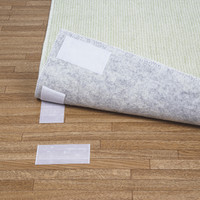 クラレファスニング　広幅マジックテープ　幅100mm×長さ10cm　黒　片側粘着剤付き　CP-26B　1パック（1セット入）