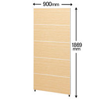 【軒先渡し】サンテック CFパネル 木目調 ブロックパネル シカモア 高さ1869×幅900mm CF-0919NA 1枚（直送品）