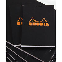 ロディア ブロックロディア 方眼 No.12 ブラック cf122009 1冊