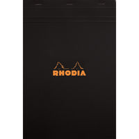 ロディア ブロックロディア 方眼 No.18 ブラック cf182009 1冊