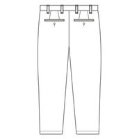 ノータックチノパン ベージュ レディス S AITHS2607BES