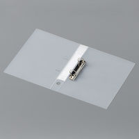 セキセイ　ロックリングファイル　D型2穴　A4タテ　背幅37mm　クリアー　F-522-90　30冊