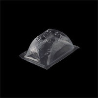 エアピロハーフ（バラ緩衝材）　小粒　縦650×横650×高さ750mm　半透明　ASV3　1袋（約1000粒入）　川上産業