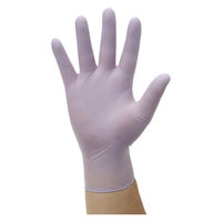 三興化学工業　エクセレントニトリル手袋 NBR-700　パウダーフリー　ラベンダー　SSSサイズ　270100　1箱（100枚入）（使い捨てグローブ）