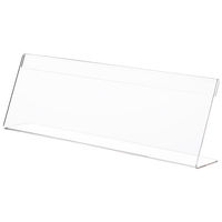 アスクル　片面用L型カード立て　特大横　1セット（10個：1個×10）　 オリジナル