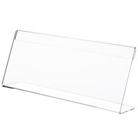 アスクル　片面用L型カード立て　大横　1セット（10個：1個×10）　 オリジナル