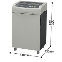 A3  クロスカットシュレッダー (51L/最大細断枚数18枚)  ＯＦ318 アイリスオーヤマ 【設置サービス付】
