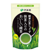 【水出し可】伊藤園 簡単お茶じょうず 抹茶入りのおいしい緑茶 1セット（1kg×3袋）