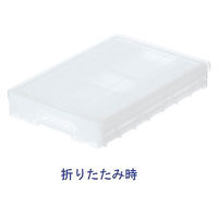 無印良品 ポリプロピレン 収納ボックス 折りたたみ式 小 約10L 7686708 1個 良品計画