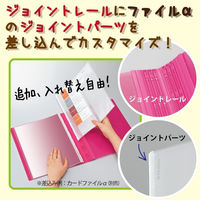 コクヨ クリヤーブックα<ノビータα>追加式 ラーNT24P 1セット(10冊)