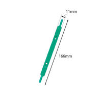 リヒトラブ ルーパーファスナー 緑 F1-7 1袋(5組入)