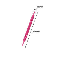 リヒトラブ ルーパーファスナー 赤 F1-3 1袋(5組入)