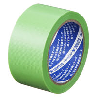 現場のチカラ 貼ってはがせる養生テープ 無包装 若葉色 幅50mm×長さ25m 寺岡製作所 1セット（150巻入）  オリジナル