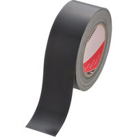 【ガムテープ】 布粘着テープ No.145 0.31mm厚 幅50mm×長さ25m 黒 オリーブテープ 寺岡製作所 1セット（5巻入） 419-5957