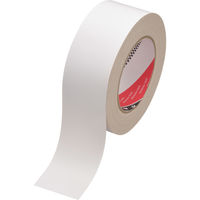 【ガムテープ】 布粘着テープ No.145 0.31mm厚 幅50mm×長さ25m 白 オリーブテープ 寺岡製作所 1セット（5巻入） 419-6023