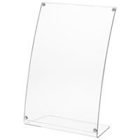 アスクル　片面用　マグネット式カード立て　A4　1セット（5個：1個×5）　 オリジナル