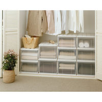 【引き出し収納】 天馬 たっぷり収納ケース たっぷり収納ケース55 L ホワイト 4904746303042 1個