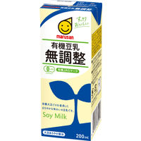 マルサンアイ　有機豆乳無調整　200ml　1箱（24本入）