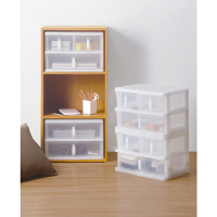 引き出し収納ケース プレクシー インナーケースW3 ナチュラル 天馬