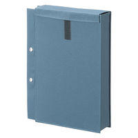 コクヨ 布製図面袋 面ファスナー式 外寸A4 φ6mm 2 セーFZ119 1枚