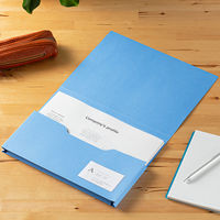 コクヨ　ケースファイル　色厚板紙　A4縦　青