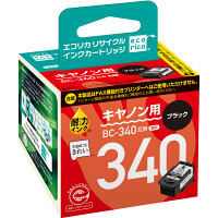 エコリカ　リサイクルインク　ECI-C340B-V　BC-340対応   1個