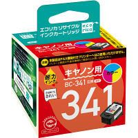 エコリカ　リサイクルインク　ECI-C341C-V　BC-341対応   1個