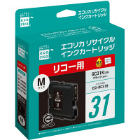 エコリカ　リサイクルインク　ECI-RC31B　GC31K対応   1個