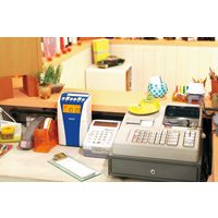 アマノ　電子タイムレコーダー　シルバー/ホワイト　CRX-200（S）