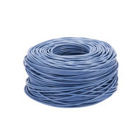 LANケーブル 300m cat6 ギガビット 単線 コネクタ無し ブルー LD-CT6/BU300/RS エレコム 1本