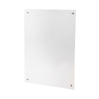 【まとめ買いセット】無印良品 アクリルピクチャーフレーム 中 Ｂ３サイズ（約364×515mm）用 1セット（3枚） 良品計画