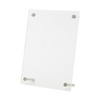 【まとめ買いセット】無印良品 アクリルフレーム 3 ハガキサイズ（約100×148mm）用 1箱（6枚入） 良品計画