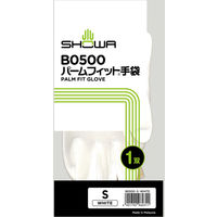【ウレタン背抜き手袋】 ショーワグローブ パームフィット手袋 B0500 ホワイト S 1双