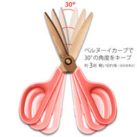 プラス　はさみ　フィットカットカーブ　プレミアムチタン　プレミアムピンク　SC-175STN　34548