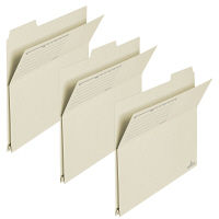 プラス　カットフォルダー　A4E　淡灰　FL-003PF　LGY　1パック（3枚入）　（直送品）