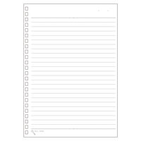 リヒトラブ オープンリングノート・ツイストノート 適合リーフ・A罫・A5 N1650A 1組