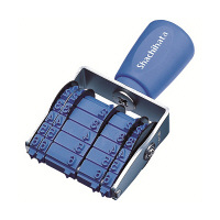 シャチハタ 回転ゴム印 エルゴグリップ 欧文飛日付 3号 ゴシック NFB-3G 1個（直送品）