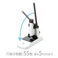 プラス スーパーパンチ NO.8B 1穴 1台（直送品）