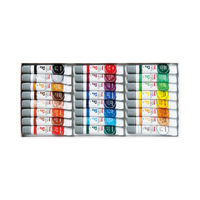 ぺんてる エフ水彩 ラミネートチューブ 24色 WFR-24 1セット