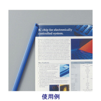 キングジム　レールファイルハッサム　赤　502-10アカ　1パック（10冊入）　（直送品）