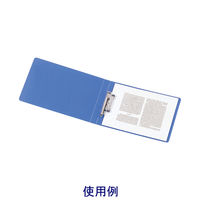 リヒトラブ　パンチレスファイル　B5E　藍　F-375-9　（直送品）