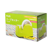 プラス テープカッター ライトグリーン TC-301 1台（直送品）