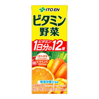 伊藤園 ビタミン野菜 200ml 1箱（24本入） 紙パック【野菜ジュース／野菜飲料】