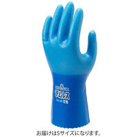 【ビニール手袋】 ショーワグローブ ポリウレタン手袋（裏布付） テムレス No.281 ブルー S 1双