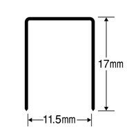 マックス ホッチキス針 大型/超大型厚とじ用 1217FA-H 1セット（5箱入）
