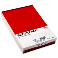 プラス レポートパッド A4 A罫 5冊 RE-250A 76834