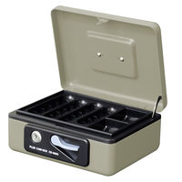 プラス 手提金庫 エルグレー CB-060G LGY 1個