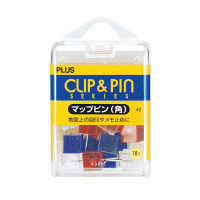 プラス　マップピン　角　MIX　CP-109R　（直送品）