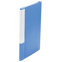 プラス　クリアーファイル　10P　FC101EN　青　FC-101EN　BL　（直送品）